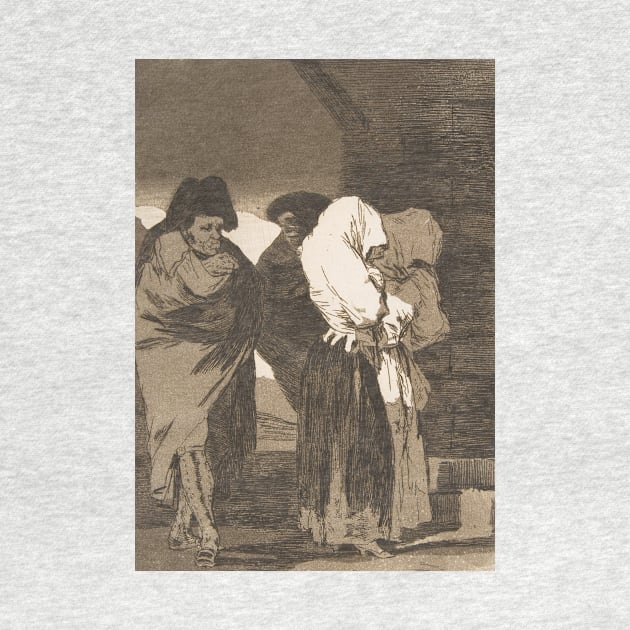 Poor Little Girls! by Francisco Goya by Classic Art Stall